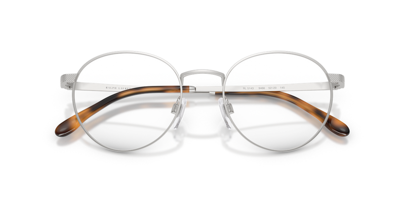 Ralph Lauren RL5143 in Semi Shiny Silver - Side View