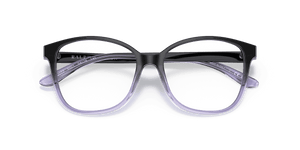 Shiny Gradient Black/ Transparent Blue (6021)