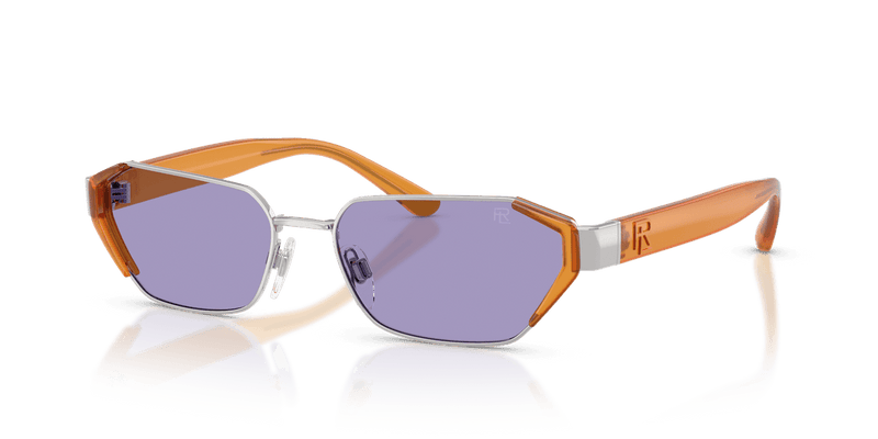 Ralph Lauren RL7094 in Shiny Silver / Violet (90011A) - Front View