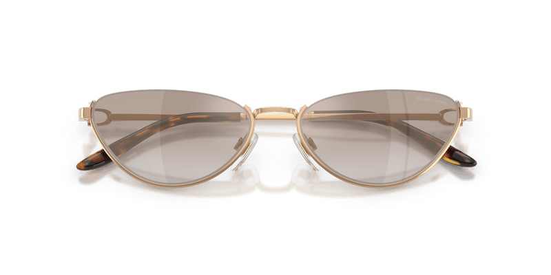 Ralph Lauren RL7095 in Semishiny Antique Gold / Gradient Brown Mirror Gold (94876E) - Alternate View