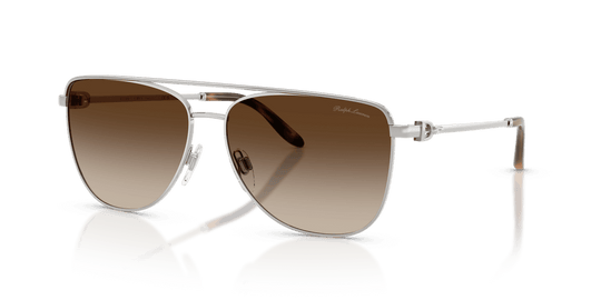 Ralph Lauren RL7096 - Shiny Silver / Gradient Brown (900113)