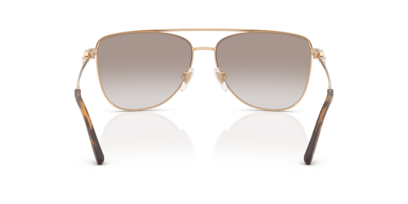 Ralph Lauren RL7096 in Semishiny Antique Gold / Gradient Brown Mirror Gold (94876E) - Alternate View
