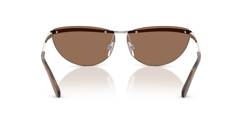Ralph Lauren RL7097 in Shiny Silver - Temple Detail