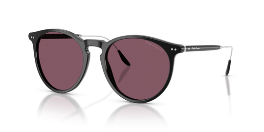 Ralph Lauren RL8181P - Shiny Black / Solid Purple (50011A)