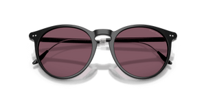 Shiny Black / Solid Purple (50011A)