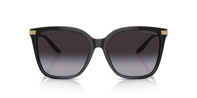 Ralph Lauren THE JACQUIE RL8209 in Shiny Black / Gradient Grey (50018G) - Alternate View