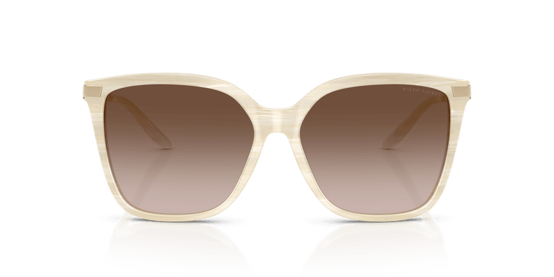 Ralph Lauren THE JACQUIE RL8209 in Cream Horn / Gradient Brown (610713) - Back View