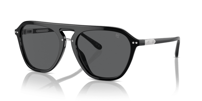 Ralph Lauren THE HUGH in Black / Grey (5001B1) - Alternate View