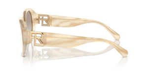 Oystershell Cream / Brown Gradient Mirror Gold (61766E)