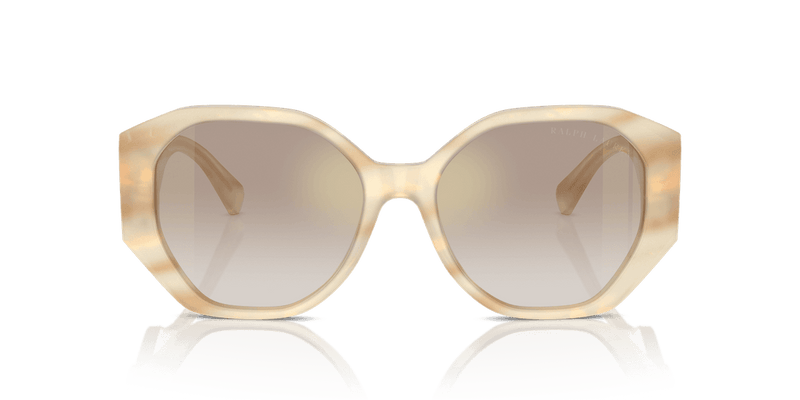 Ralph Lauren THE JULIETTE in Oystershell Cream / Brown Gradient Mirror Gold (61766E) - Alternate View