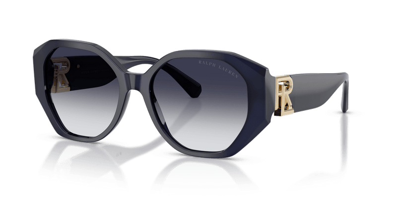 Ralph Lauren THE JULIETTE in Opal Blue / Light Grey Gradient Dark Grey (631011) - Alternate View