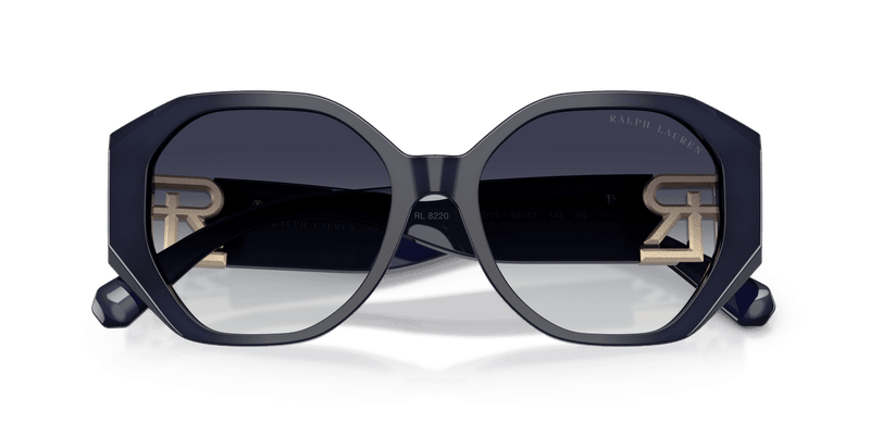 Ralph Lauren THE JULIETTE in Opal Blue / Light Grey Gradient Dark Grey (631011) - Alternate View