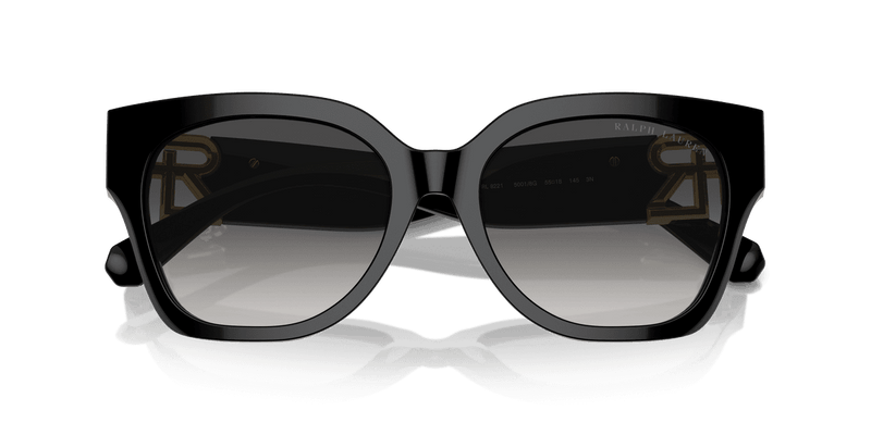 Ralph Lauren THE OVERSZED RICKY in Black / Grey Gradient (50018G) - Alternate View