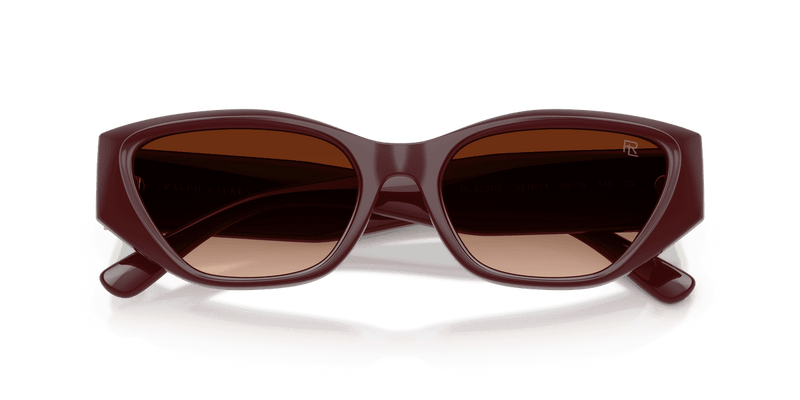 Ralph Lauren RL8231U in Bordeaux / Gradient Brown (551674) - Side View
