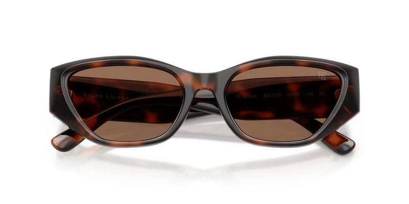 Ralph Lauren RL8231U in Light Havana / Brown (624173) - Alternate View
