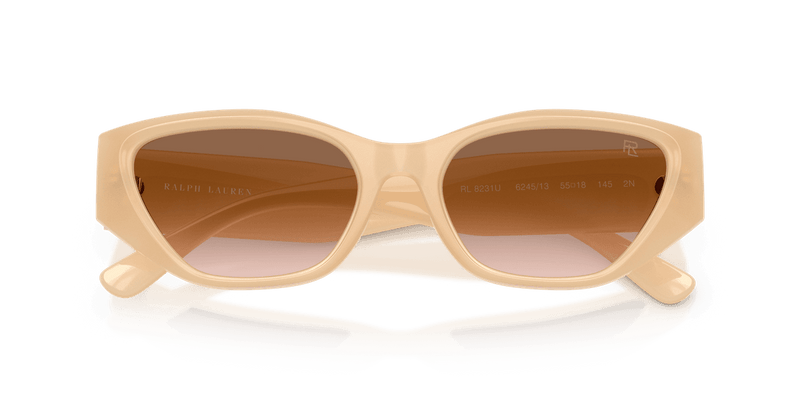 Ralph Lauren RL8231U in Opal Brown Marzipan / Gradient Brown (624513) - Alternate View