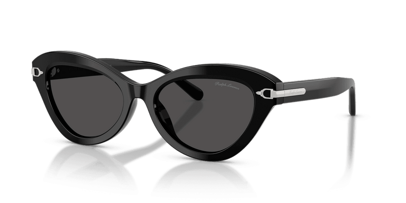 Ralph Lauren RL8236U in Shiny Black / Dark Grey (500187) - Front View