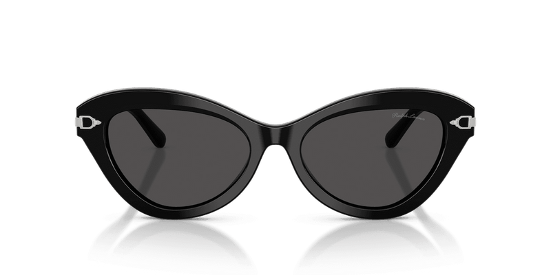 Ralph Lauren RL8236U in Shiny Black / Dark Grey (500187) - Back View
