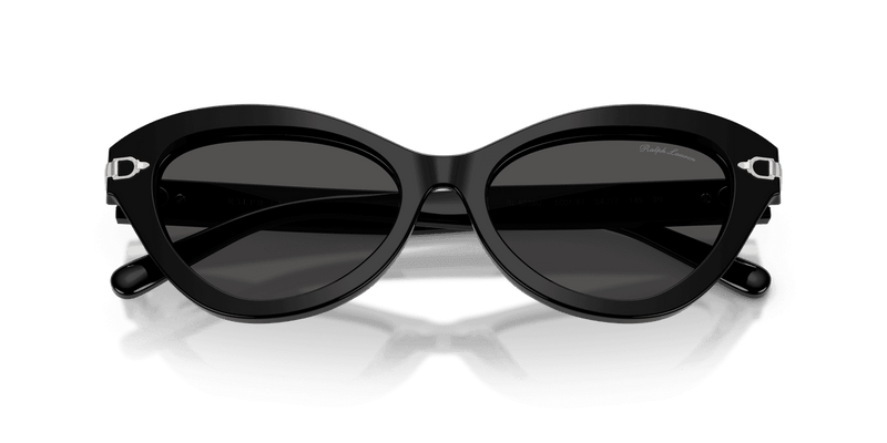 Ralph Lauren RL8236U in Shiny Black / Dark Grey (500187) - Side View