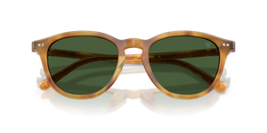 Shiny Tortoise Light Brown / Bottle Green (618571)