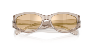 Transparent Grey / Light Brown Mirror Gradient Go (63904E)