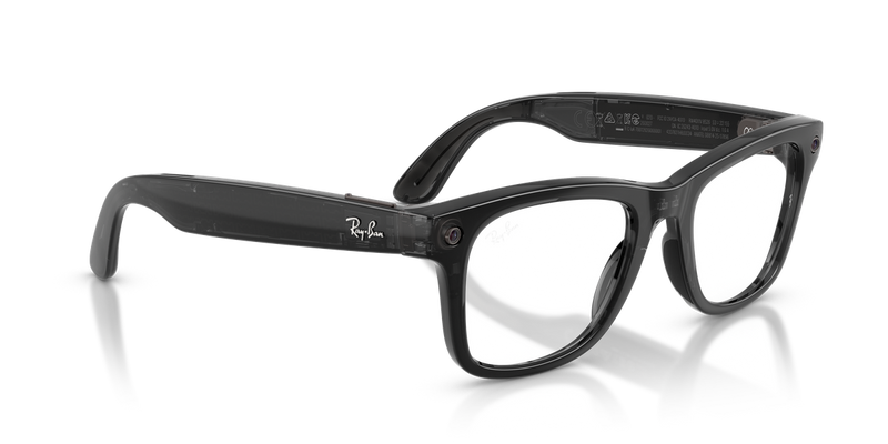 Ray-Ban Meta Wayfarer Optics (Gen 3) - Transparent Black (8526)-variant-image