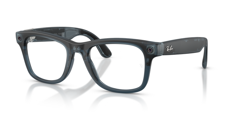 Ray-Ban Meta Wayfarer Optics (Gen 3) - Transparent Ocean Blue (8555)