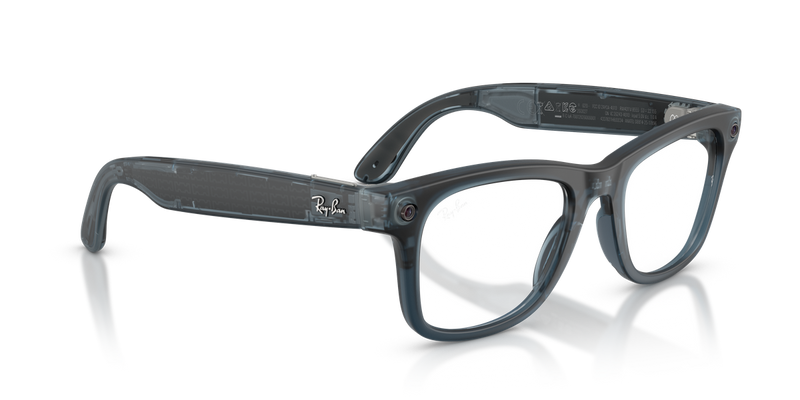 Ray-Ban Meta Wayfarer Optics (Gen 3) - Transparent Ocean Blue (8555)-variant-image