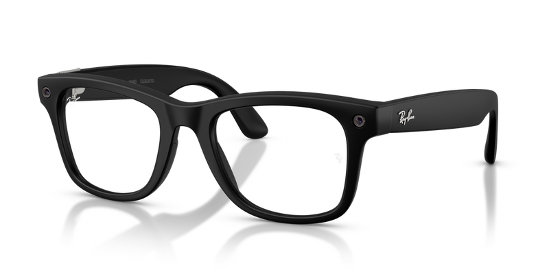 Ray-Ban Meta Wayfarer (Gen 3) - Matte Black / Clear/Green (601S1M)