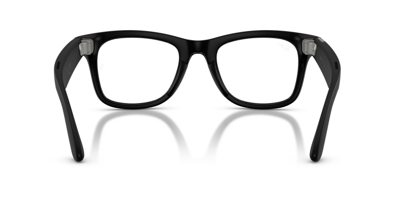 Ray-Ban Meta Wayfarer (Gen 3) - Matte Black / Clear/Green (601S1M)-variant-image