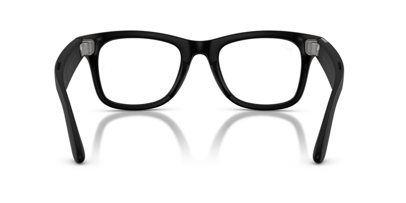 Ray-Ban Meta Wayfarer (Gen 3) - Matte Black / Clear (Blue-Violet Filter) (601SSB)-variant-image