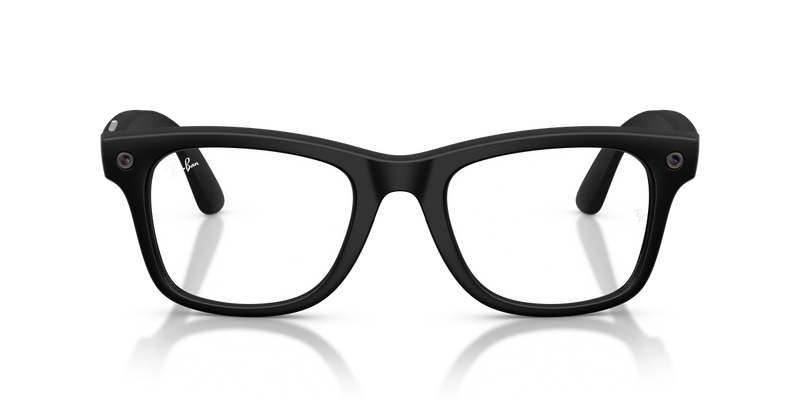 Ray-Ban Meta Wayfarer (Gen 3) - Matte Black / Clear (Blue-Violet Filter) (601SSB)-variant-image