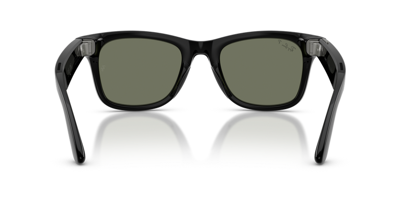 Ray-Ban Meta Wayfarer (Gen 3) - Shiny Black / Green Polarized (601_9A)-variant-image