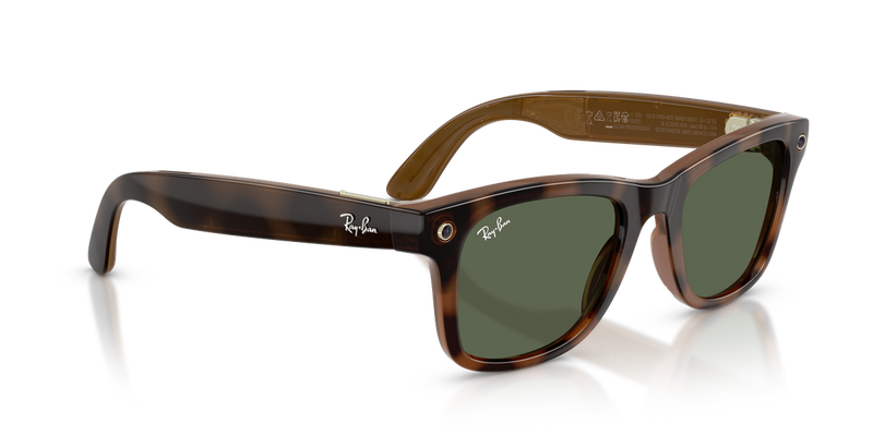 Ray-Ban Meta Wayfarer (Gen 3) - Havana / G-15 Green (690571)-variant-image