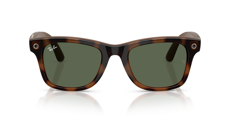 Ray-Ban Meta Wayfarer (Gen 3) - Havana / G-15 Green (690571)-variant-image