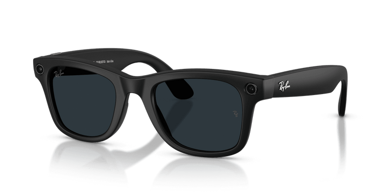 Ray-Ban Meta Wayfarer - Black / Clear/Grey (601S1Z)