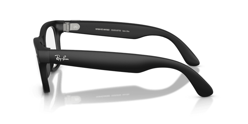 Ray-Ban Meta Wayfarer - Black / Clear (601SSB)-variant-image