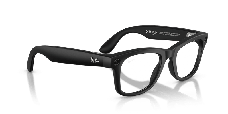 Ray-Ban Meta Wayfarer - Black / Clear (601SSB)-variant-image