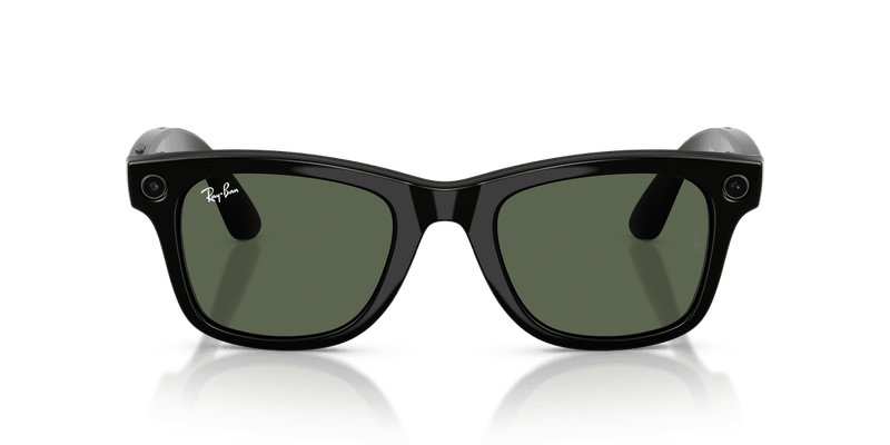 Ray-Ban Meta Wayfarer - Black / G-15 Green (601/71)-variant-image
