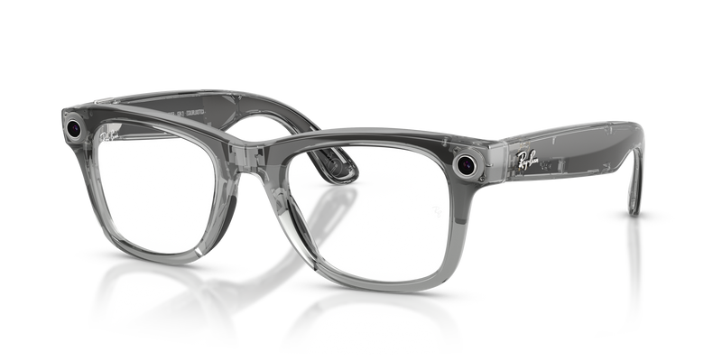 Ray-Ban Meta Wayfarer - Transparent Grey (6840MF)