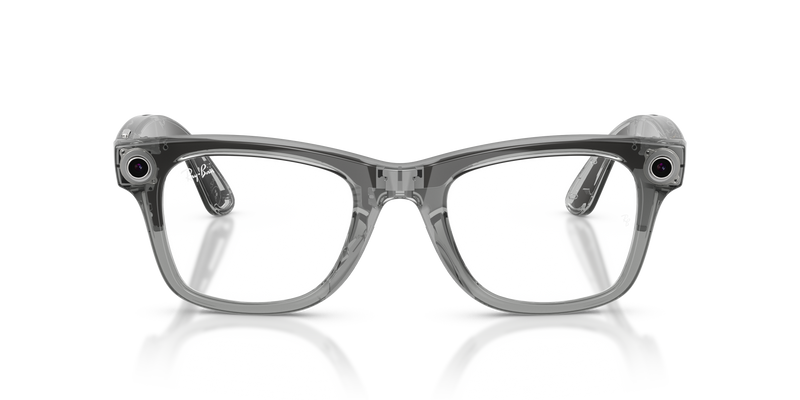 Ray-Ban Meta Wayfarer - Transparent Grey (6840MF)-variant-image