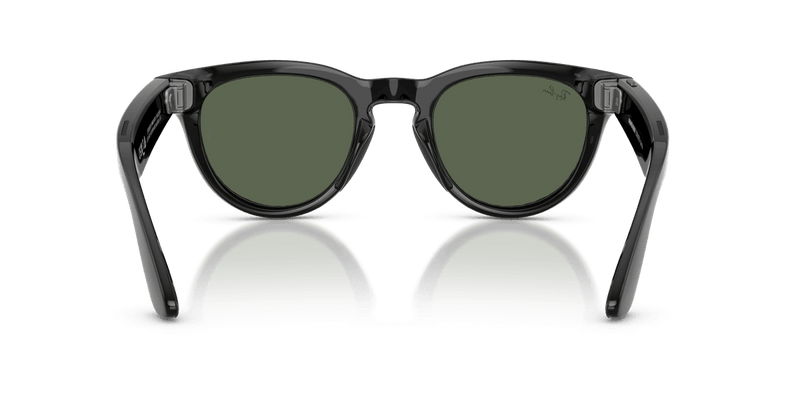 Ray-Ban Meta Headliner Low Bridge Fit (Gen 2) - Black / G-15 Green (601/71)-variant-image