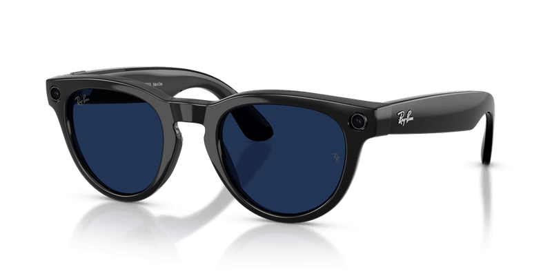 Ray-Ban Meta Headliner Low Bridge Fit (Gen 2) - Black / Clear/Sapphire (601/MF)