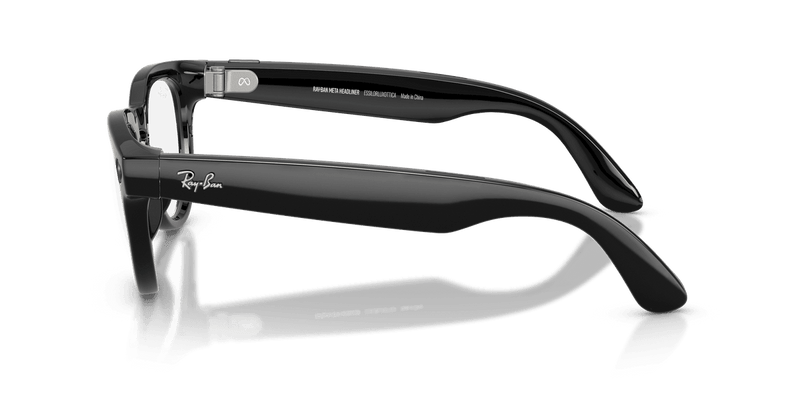 Ray-Ban Meta Headliner Low Bridge Fit (Gen 2) - Black / Clear/Sapphire (601/MF)-variant-image
