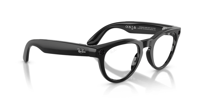 Ray-Ban Meta Headliner - Black / Clear/Graphite Green (601/1M)-variant-image
