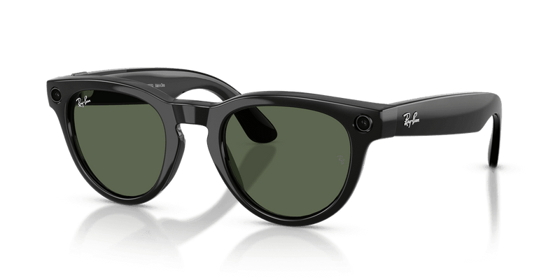 Ray-Ban Meta Headliner - Black / G-15 Green (601/71)