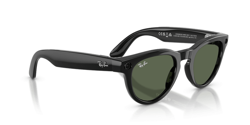 Ray-Ban Meta Headliner - Black / G-15 Green (601/71)-variant-image