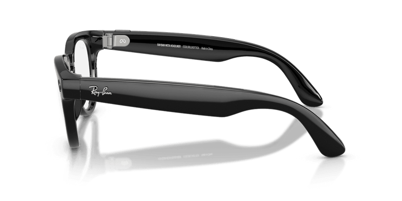 Ray-Ban Meta Headliner - Black / Clear/Sapphire (601/MF)-variant-image
