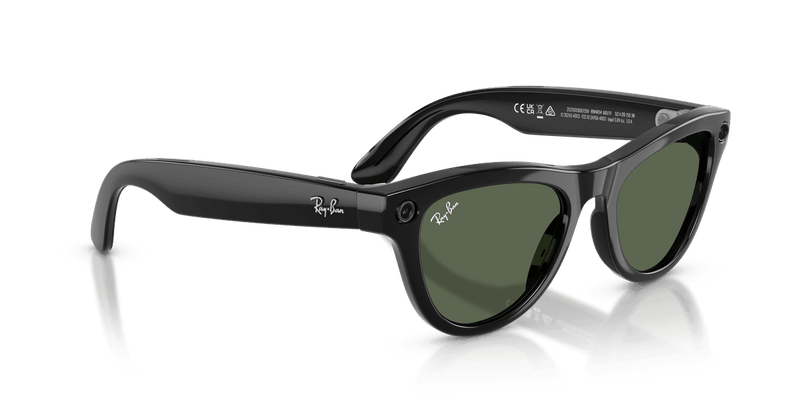 Ray-Ban Meta Skyler - Black / G-15 Green (601/71)-variant-image
