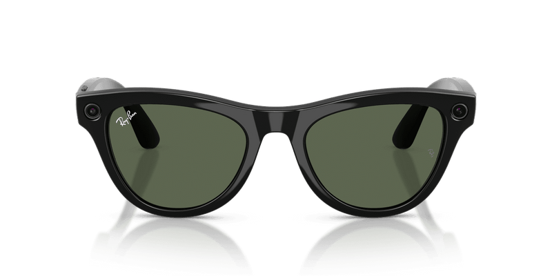 Ray-Ban Meta Skyler - Black / G-15 Green (601/71)-variant-image